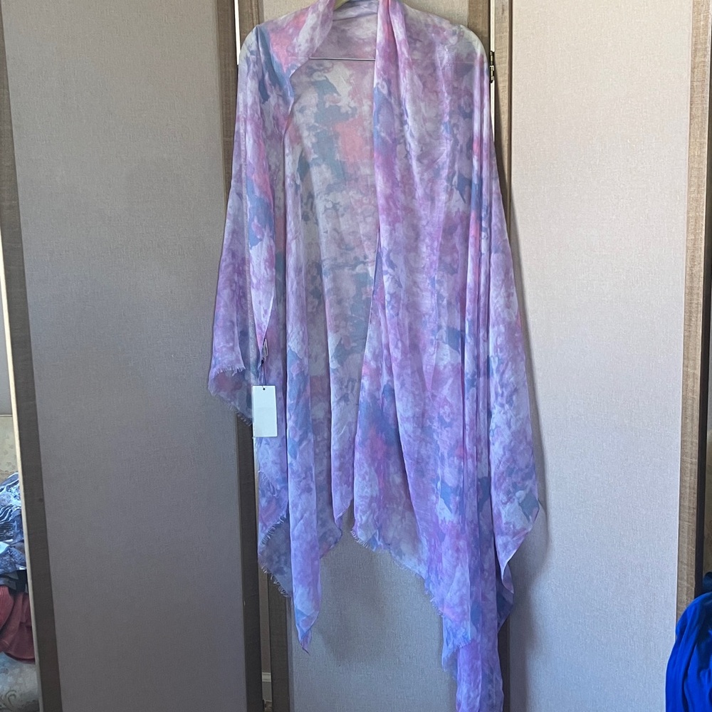 FINAL MARKDOWN Cotton On Pastel Tie-Dye Scarf